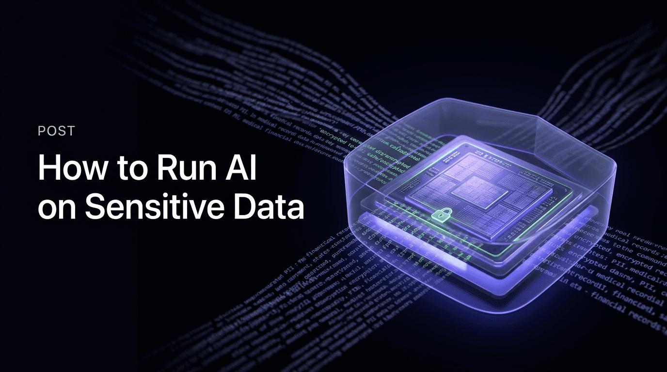 How to Run AI on Sensitive Data Without Violating HIPAA or GDPR