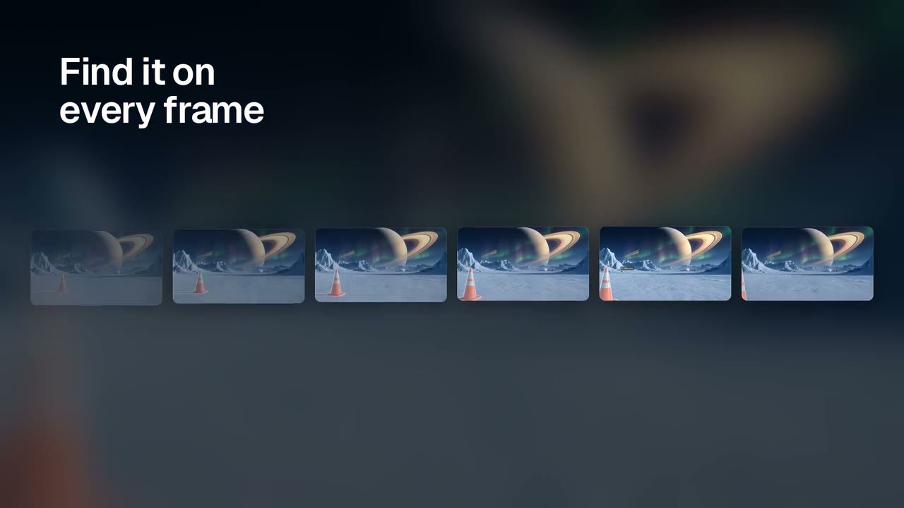 Remove Object at work on one shot: finding the cone on every frame, painting one frame clean, filling the shot, then checking it is gone